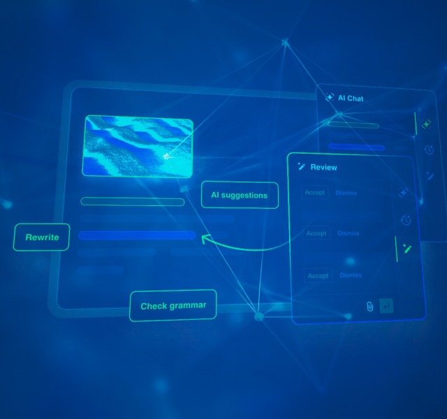 Ck editor con interfaccia blu e finestre e nodi connessi